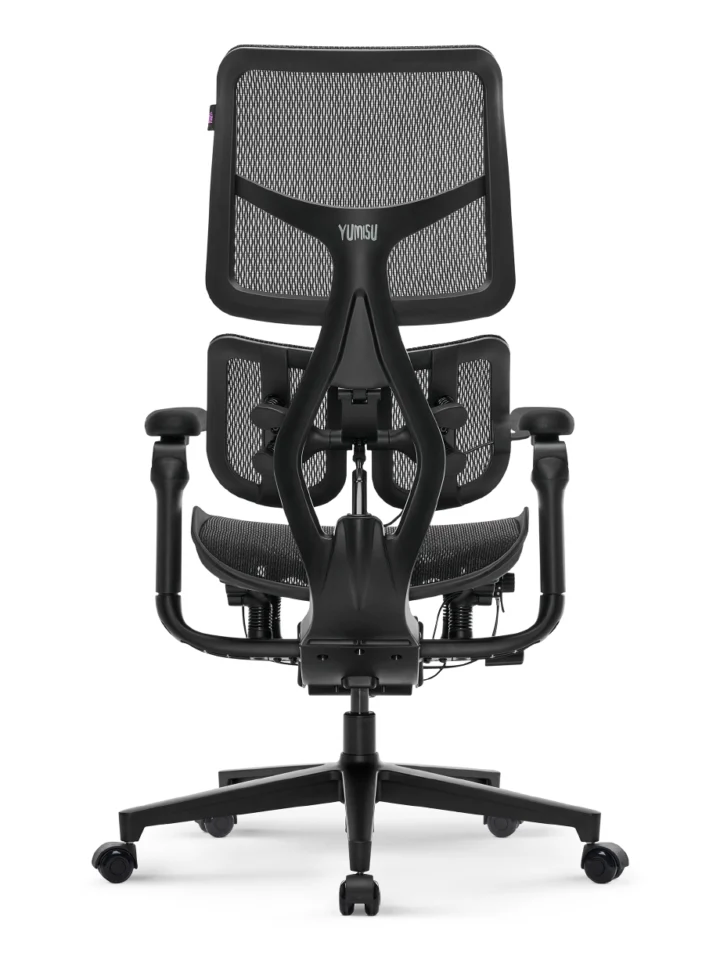 Fotel Ergonomiczny Biurowy YUMISU 1010 Tkanina BLACK - obrazek 5