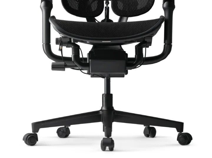 Fotel Ergonomiczny Biurowy YUMISU 1010 Tkanina BLACK - obrazek 6