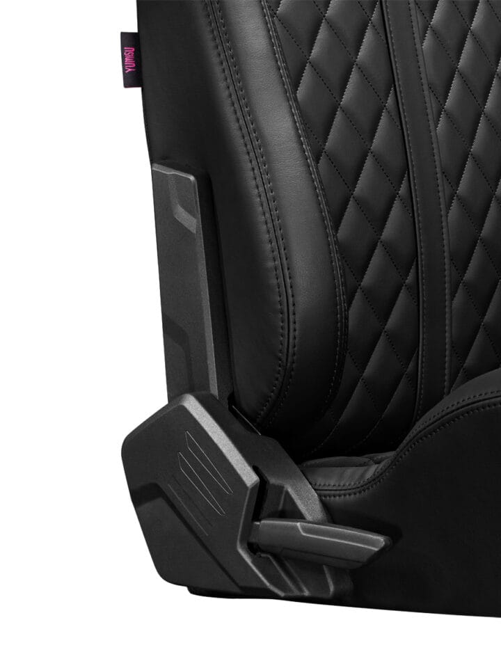 Fotel gamingowy YUMISU 2050 Magnetic BLACK/BLACK - obrazek 14