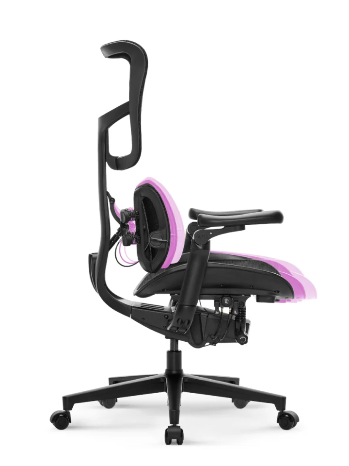 Fotel Ergonomiczny Biurowy YUMISU 1010 Tkanina BLACK - obrazek 13