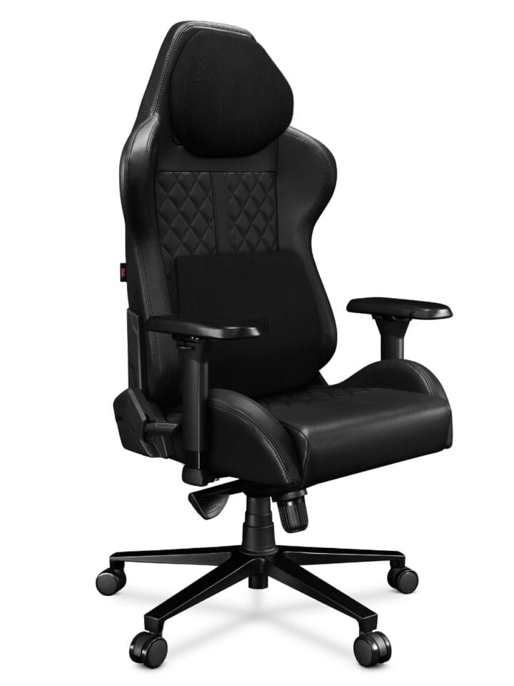 Fotel gamingowy YUMISU 2050 Magnetic BLACK/BLACK - obrazek 4