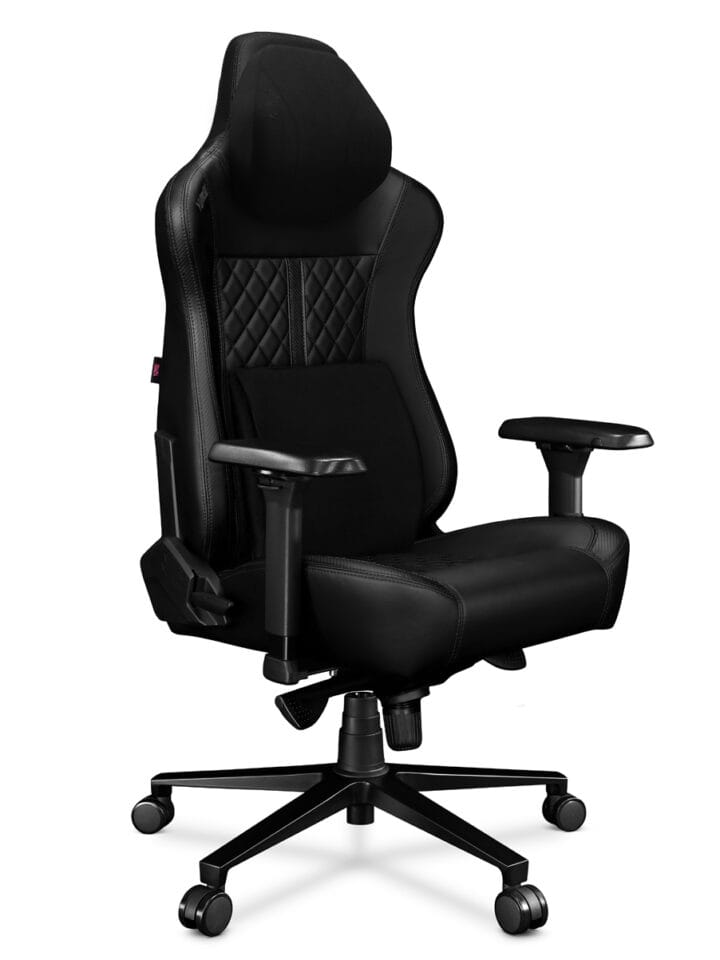 Fotel gamingowy YUMISU 2052 Magnetic BLACK/BLACK - obrazek 4