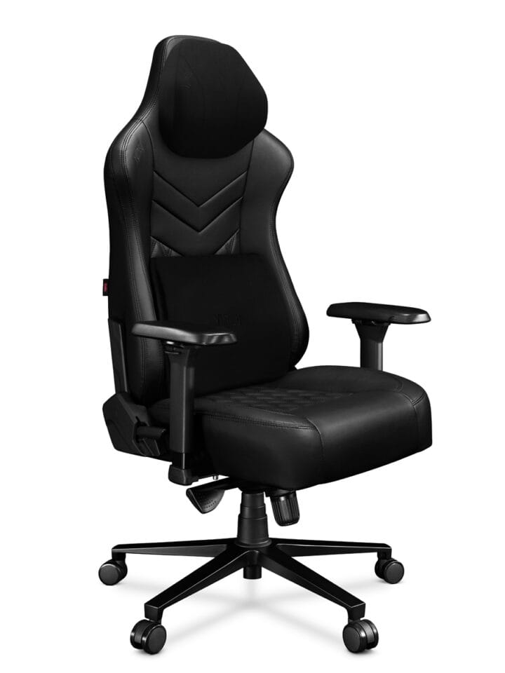 Fotel gamingowy YUMISU 2053 Magnetic BLACK/BLACK - obrazek 4