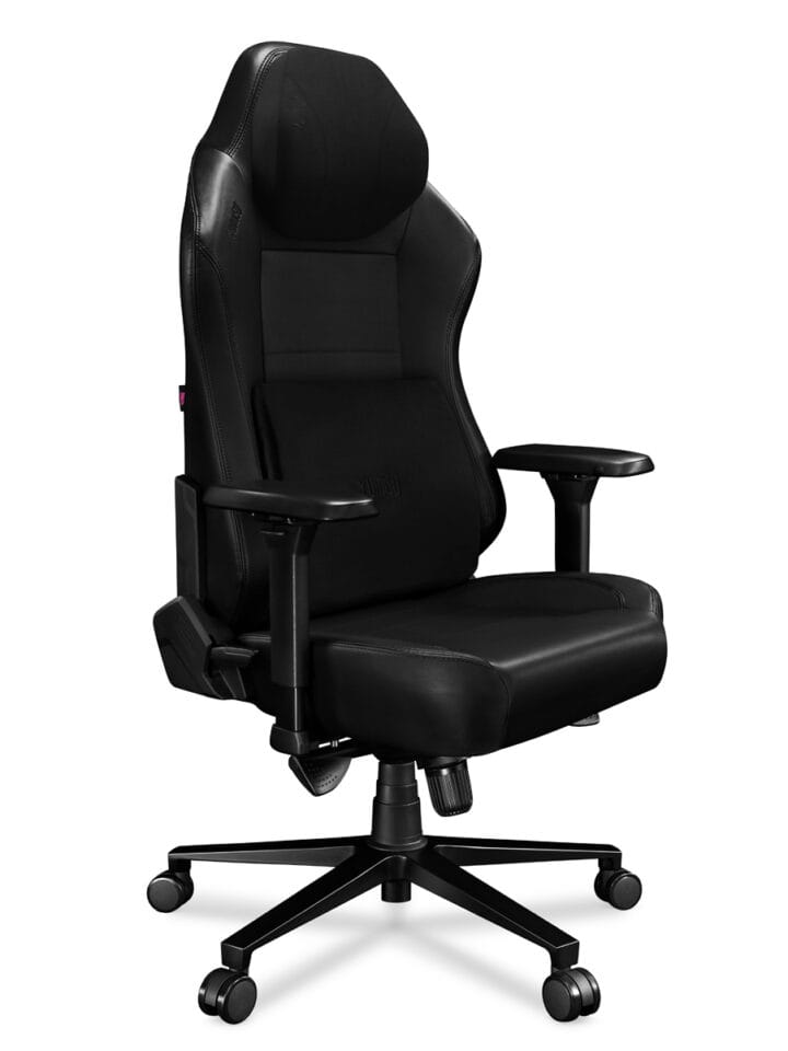 Fotel gamingowy YUMISU 2054 Magnetic BLACK/BLACK - obrazek 4
