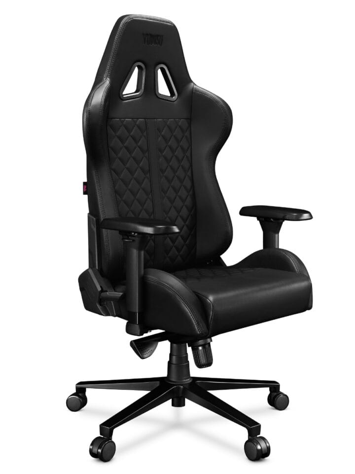 Fotel gamingowy YUMISU 2050 Magnetic BLACK/BLACK - obrazek 6