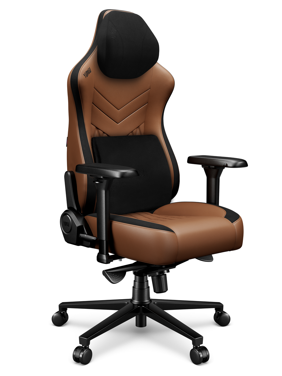 Fotel gamingowy YUMISU 2053 Magnetic BROWN - obrazek 4